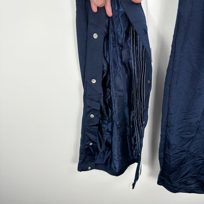 Vintage Adidas Navy Button Track Pants - XL
