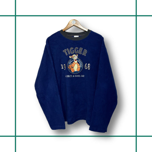 Vintage Tigger 'Always a Cool Cat' Fleece Crewneck