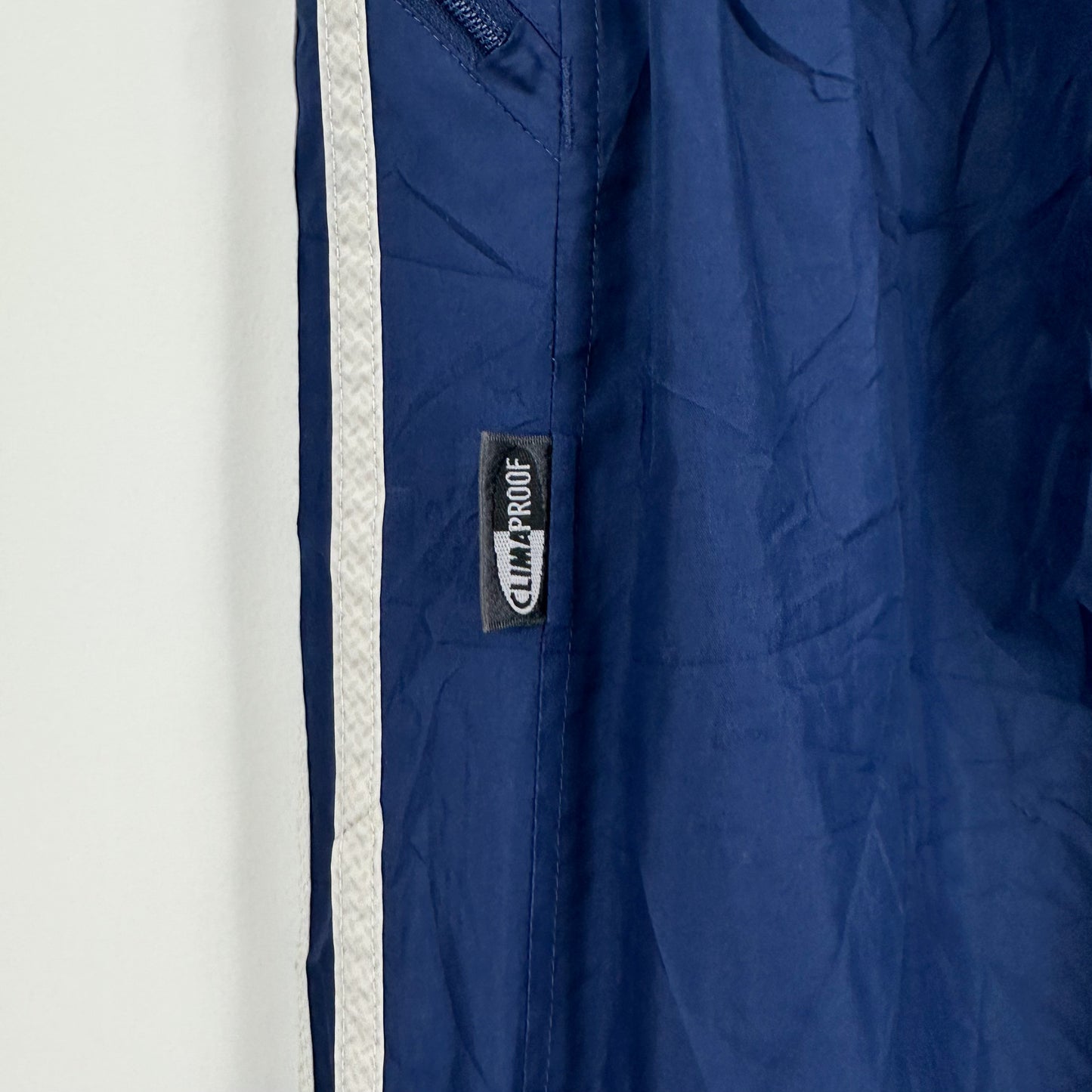 Vintage Adidas Navy Nylon Track Pants - XS