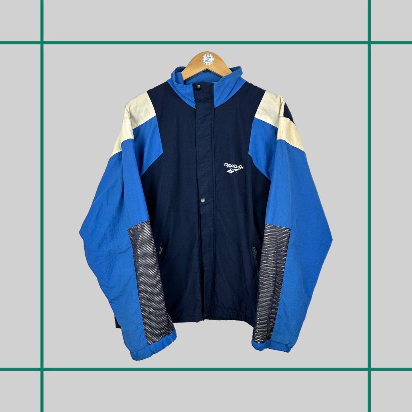 Vintage 90's Reebok Windbreaker