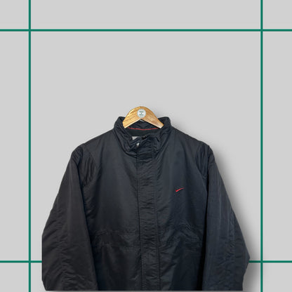 Vintage Nike 00's Black Fleece Lined Jacket