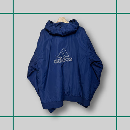 Vintage Adidas 90's Embroidered Back Logo Jacket