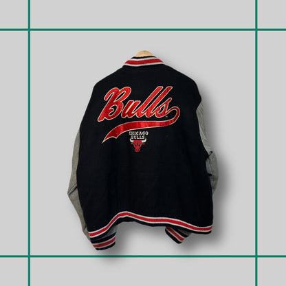 Vintage Logo Athletic x Chicago Bulls 90's Varsity Jacket