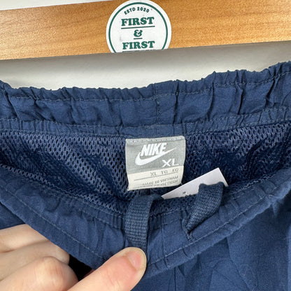 Vintage 00's Nike Navy Nylon Track Pants - XL