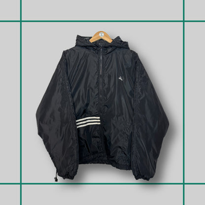 Vintage 90's Adidas Hooded Coaches Jacket
