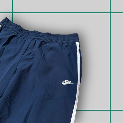 Vintage 00's Nike Navy/Blue Stripe Track Pants