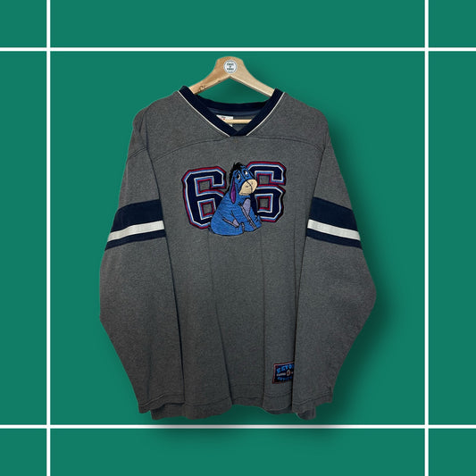 Vintage Eeyore '66' V-neck Pullover