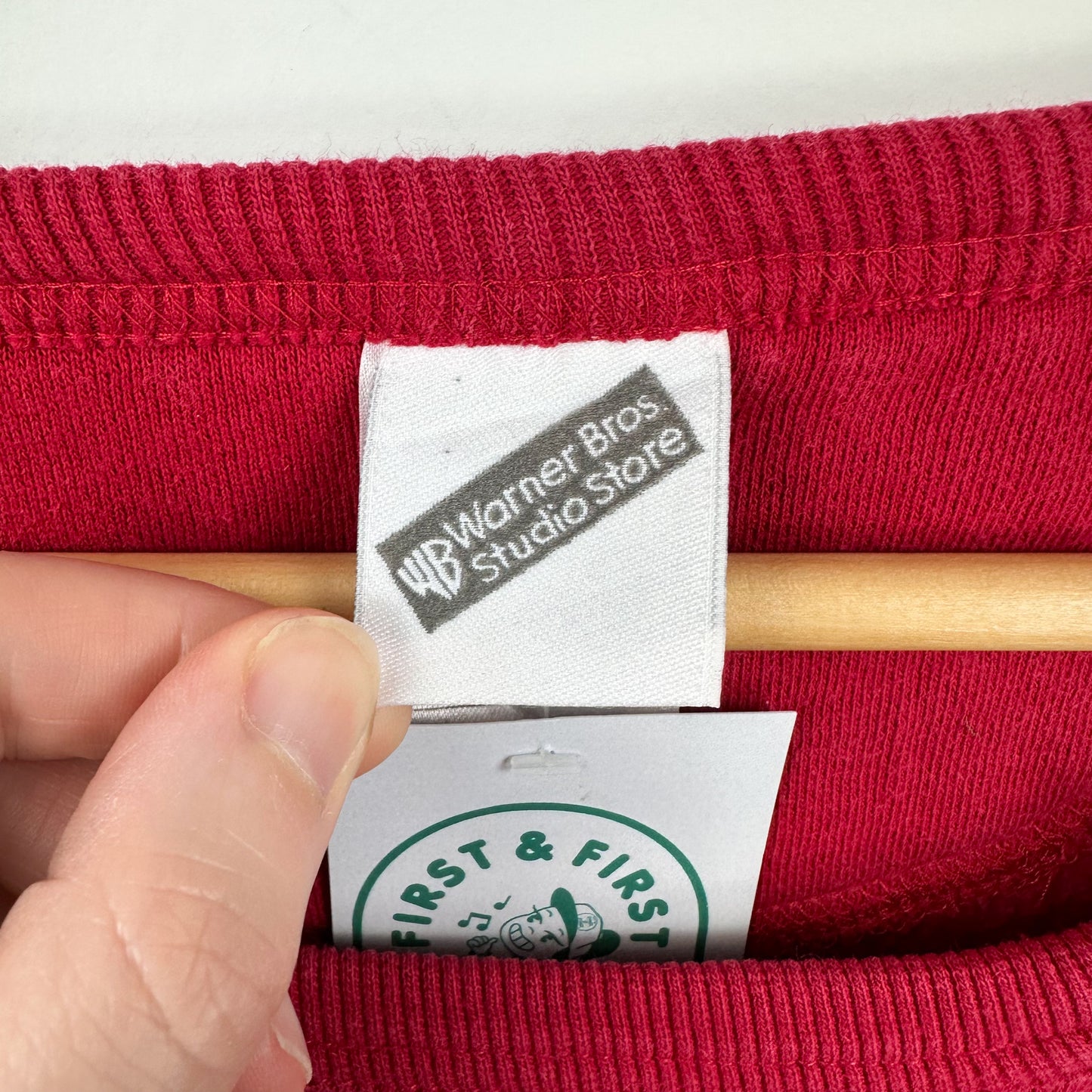 Vintage 1999 Looney Tunes Santa List Crewneck