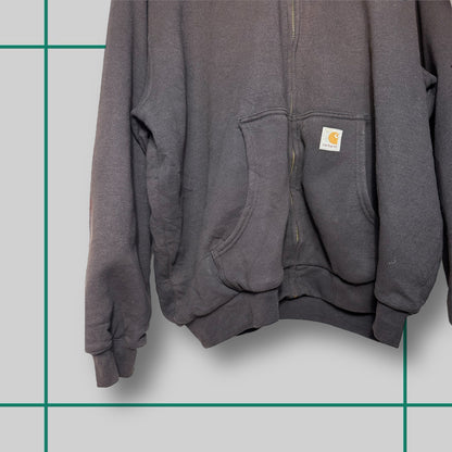 Vintage Carhartt Brown Full Zip Hoodie