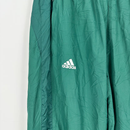 Vintage Adidas Green Nylon Track Pants - L