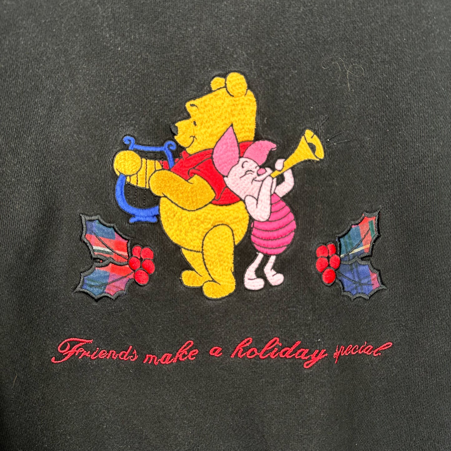 Vintage 90's Winnie the Pooh Holiday Crewneck