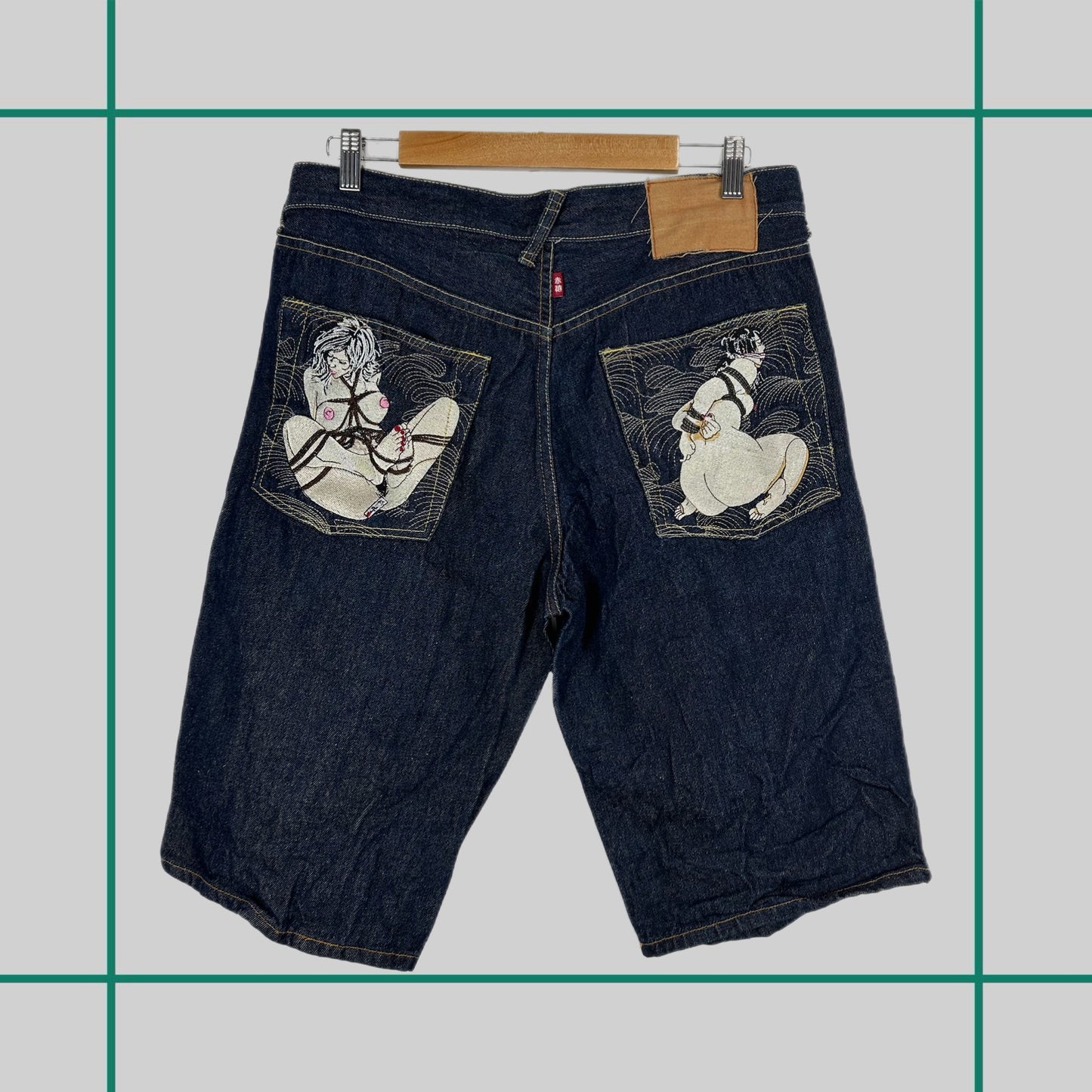 Vintage RMC (Red Monkey Company) Bondage Denim Jorts