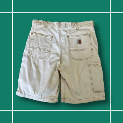Vintage Carhartt Cream Shorts