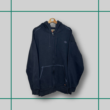 Vintage Dickies Navy Full Zip Hoodie