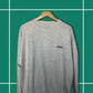 Vintage Adidas 90's Grey Spellout Logo Crewneck