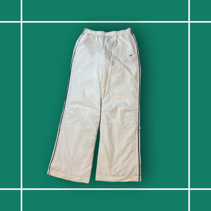 Vintage Nike White Track Pants