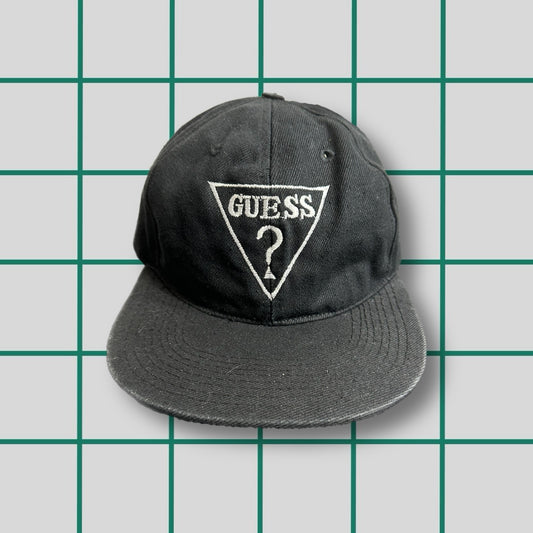 Vintage Guess Embroidered Logo Hat