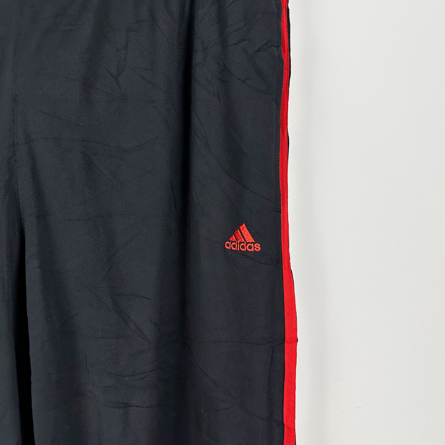 Vintage Adidas Black Track Pants - L