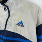 Vintage 90's Adidas White/Navy Jacket