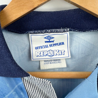 Vintage 1991-1993 Umbro Manchester City Home Jersey