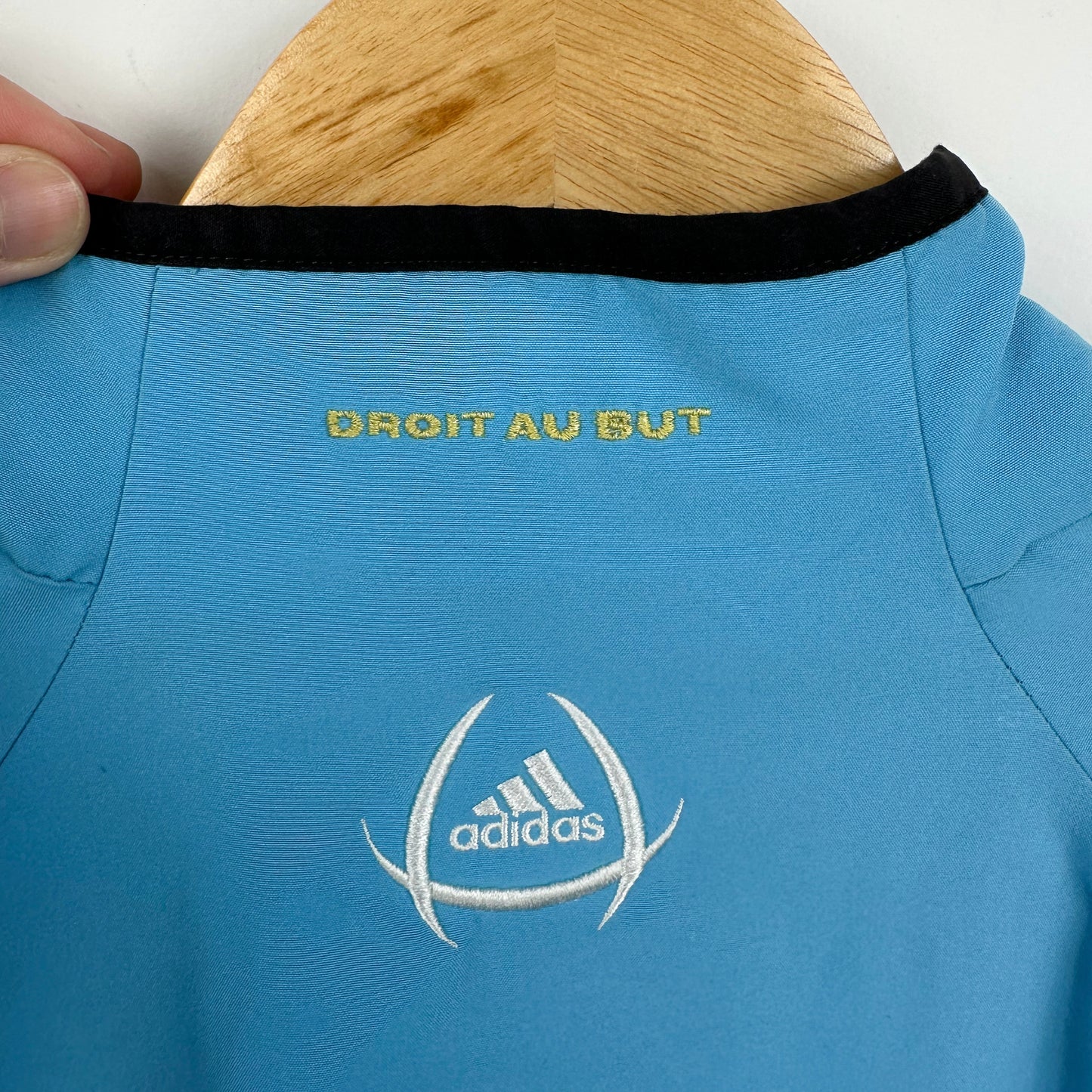 Vintage 2005 Adidas Olympic Marseille Track Jacket