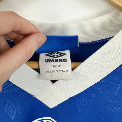 Vintage 90's Umbro Blue Jersey