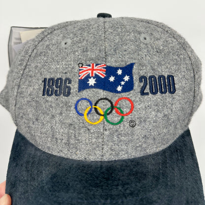 Vintage Sydney 2000 Olympics '104 Years of Participation' Wool Hat