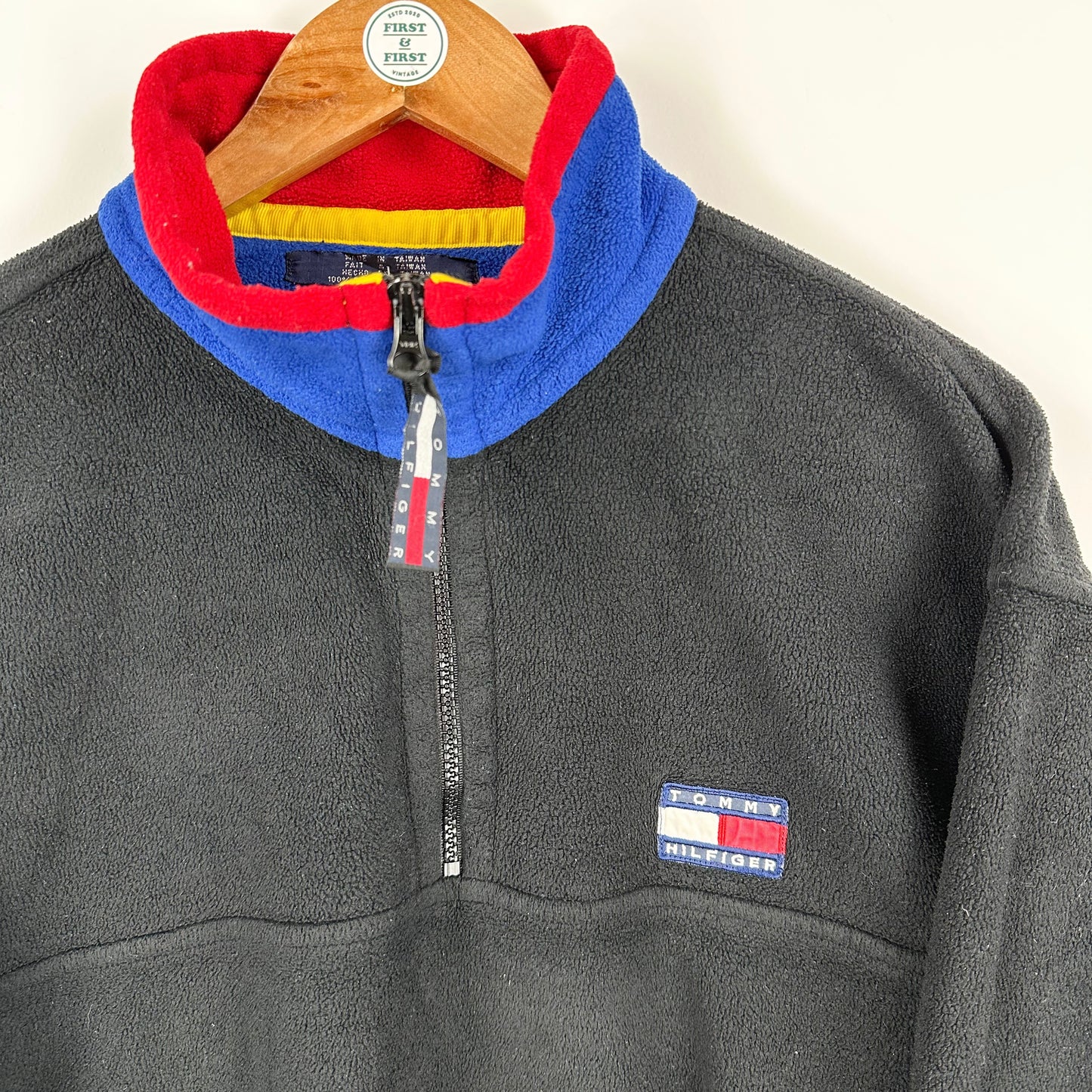 Vintage Tommy Hilfiger Fleece 1/4 Zip Pullover