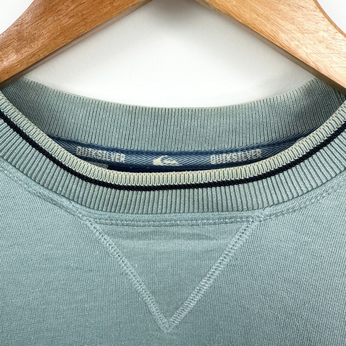 Vintage Quiksilver Baby Blue Crewneck