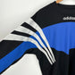 Vintage 90's Adidas Black/Blue Crewneck
