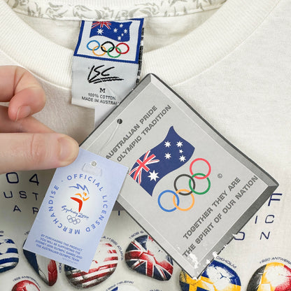 Vintage Sydney 2000 Olympics Soccer Ball Tee