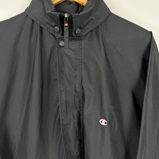 Vintage Champion Hooded Long Jacket