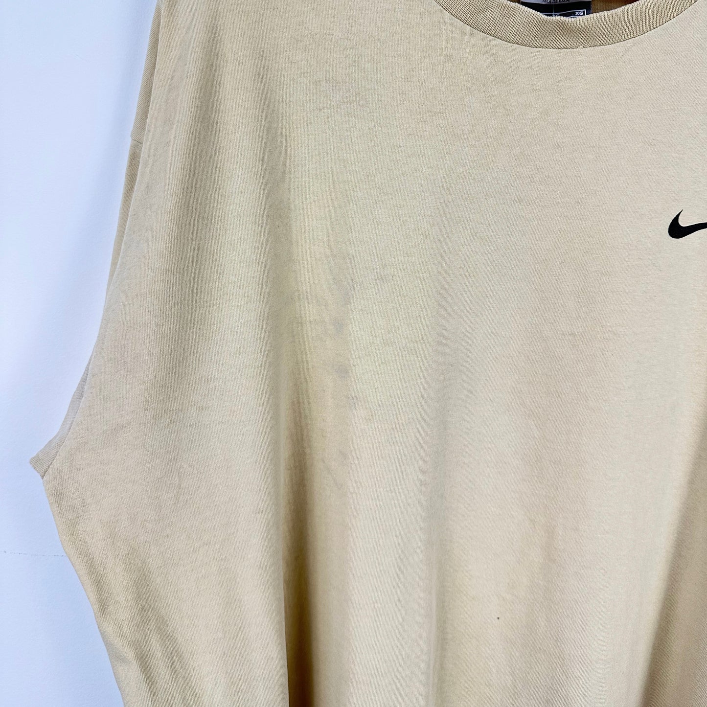Vintage Nike Team Yellow Swoosh Tee