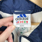 Vintage 90's Adidas White/Navy Jacket