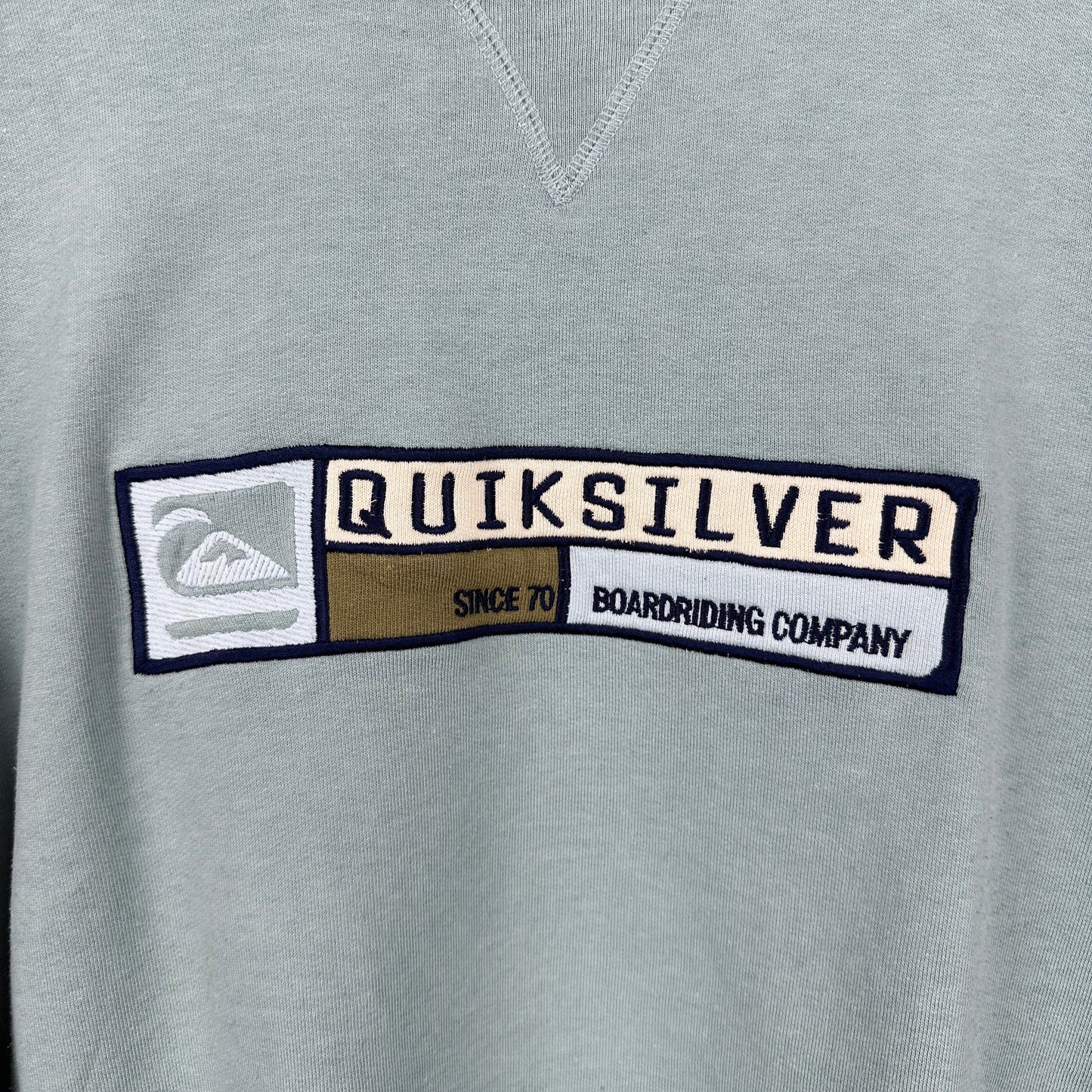 Vintage Quiksilver Baby Blue Crewneck