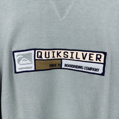 Vintage Quiksilver Baby Blue Crewneck