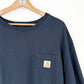 Vintage Carhartt Navy Pocket Tee