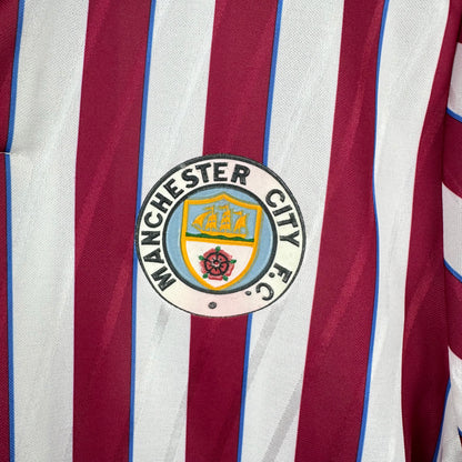 Vintage 1988-1990 Umbro Manchester City Away Jersey