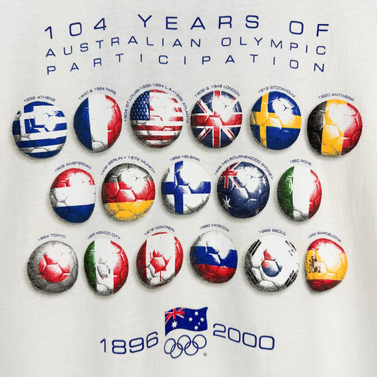Vintage Sydney 2000 Olympics Soccer Ball Tee