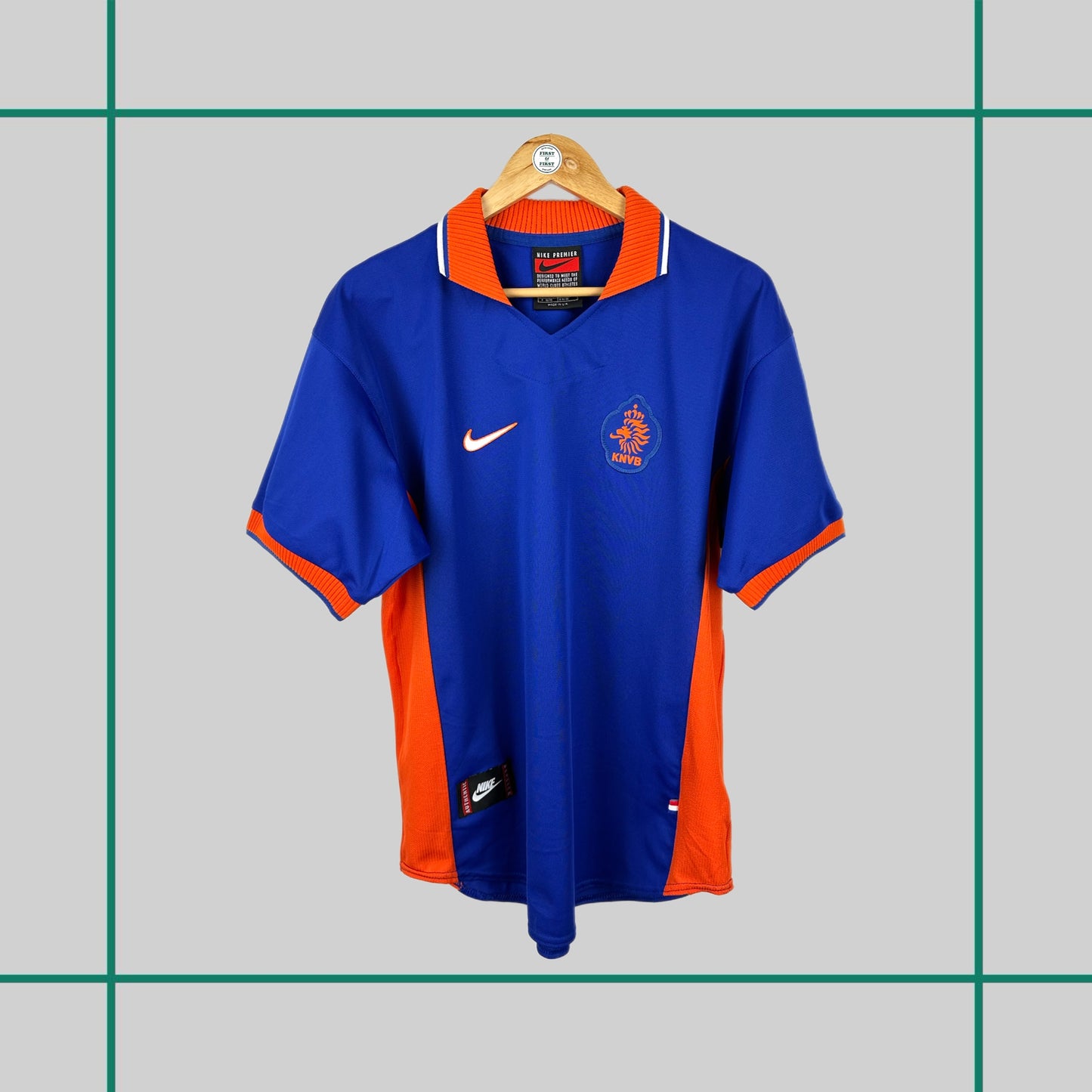 Vintage Nike Premier x 1997 Netherlands Away Jersey