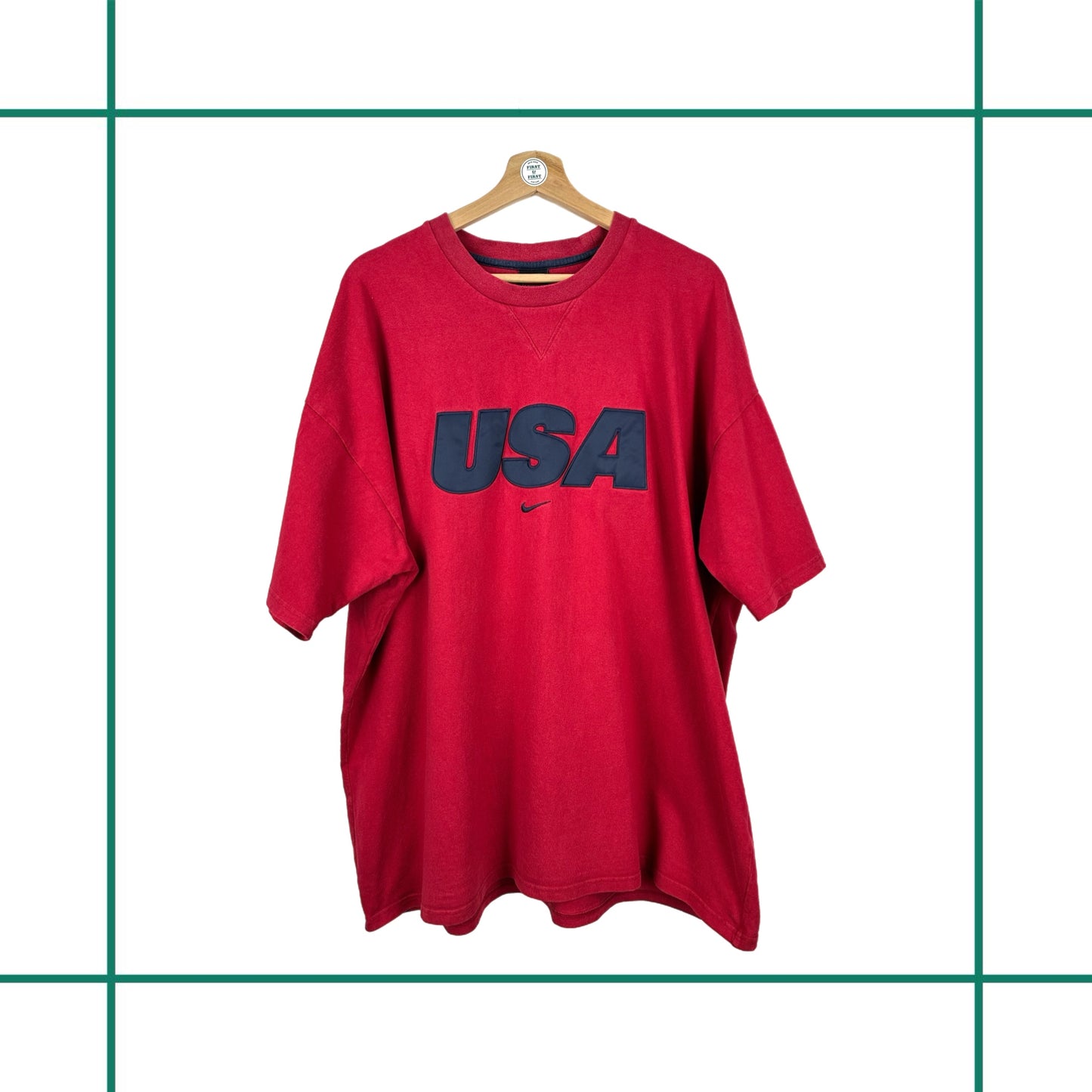 Vintage Nike Team x USA Soccer Tee