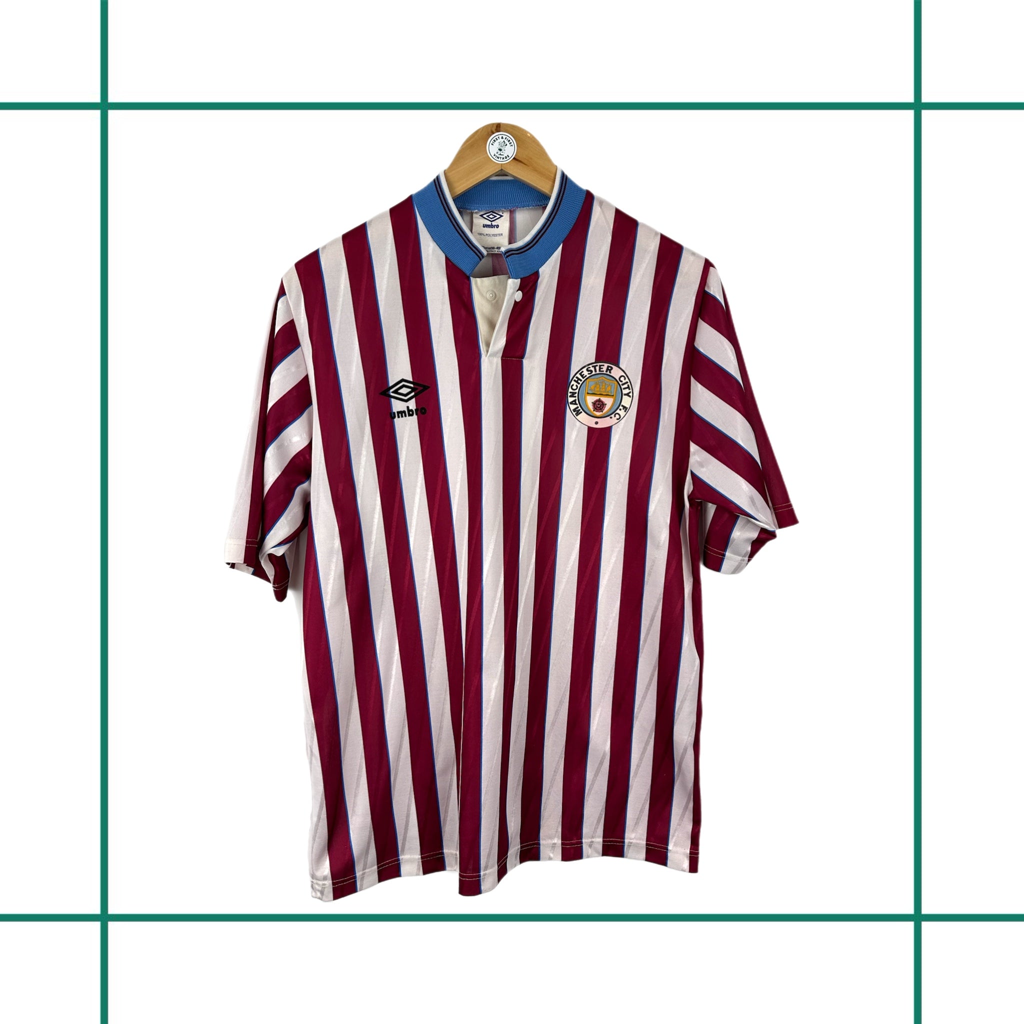 【激レア】90s umbro Manchester city ユニフォーム MAN CITY 90/92(A) - XL | BENE
