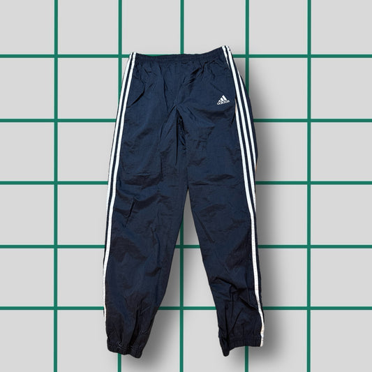 Vintage Adidas 90's Black/White Stripe Track Pants