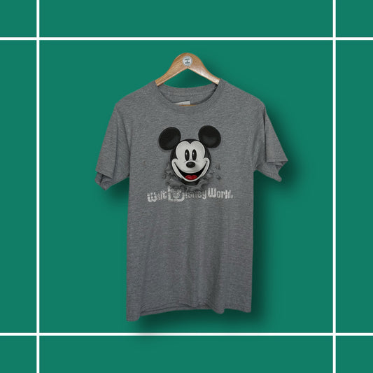 Vintage Mickey Grey Burst Tee