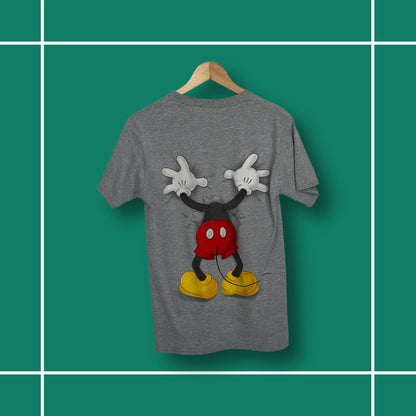 Vintage Mickey Grey Burst Tee