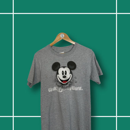 Vintage Mickey Grey Burst Tee