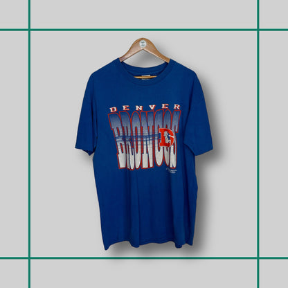 Vintage 1990 Starter x Denver Broncos Tee