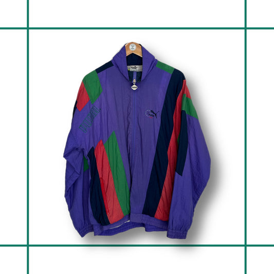 Vintage Puma 80's 'Performance 3:38:5' Multi Colour Jacket