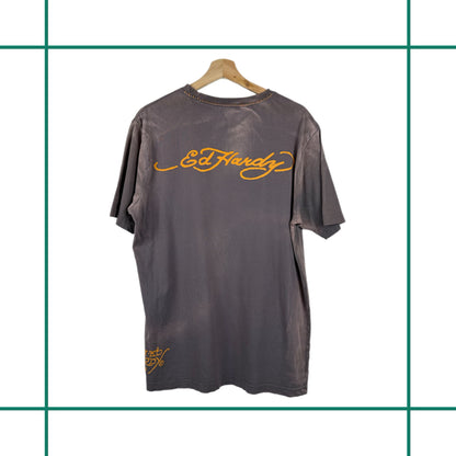 Vintage Ed Hardy 'Born Free' Eagle Tee