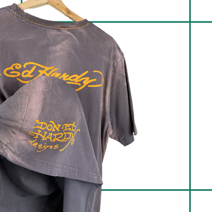 Vintage Ed Hardy 'Born Free' Eagle Tee